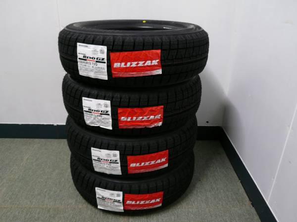 【送料無料】155/65R13 2016年式 4本セット　No.G12 ☆155/65R13☆ブリヂストン☆ブリザックREVO GZ☆4本☆2016年製 13