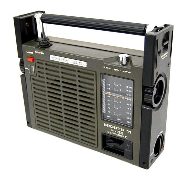 SONY SOLID STATE Sports11 ICF-111 全天候型 ラジオ ジャンク HOT，大人気