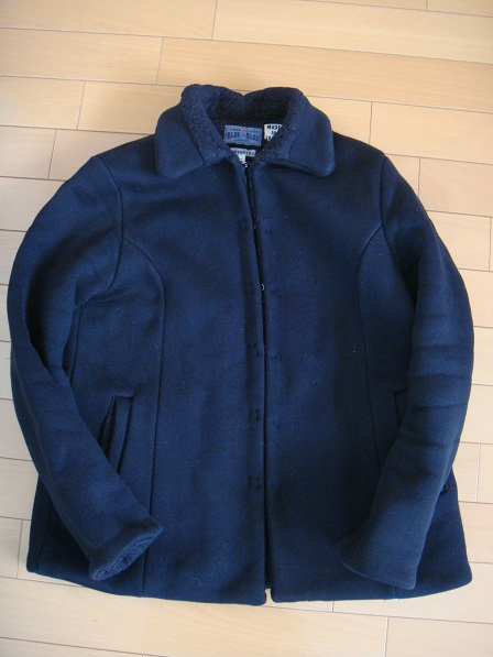 ▽完売 BLUEBLUE ヘビースウェット ボア フックジャケット 2 ヘビー 