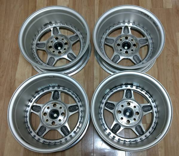 WORK マイスター CR01 15インチ 6J+32 6.5J+39 PCD100 4本セット(社外