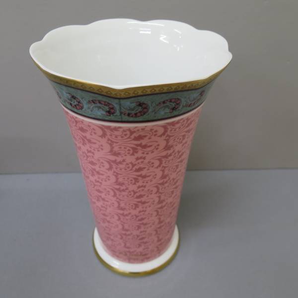 E521☆アルフォンス・ミュシャ 陶器フラワーベース（未使用）☆A Yahoo