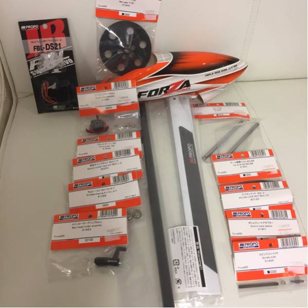 JR FORZA450 スペアパーツ付 JR FORZA450 3s スペアパーツ多数！ 公式通販