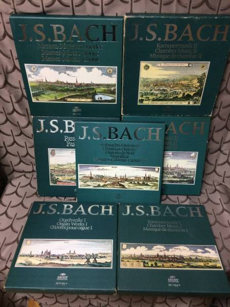 バッハ大全集アルヒーフ盤第1.2.3.4.6.7.8巻