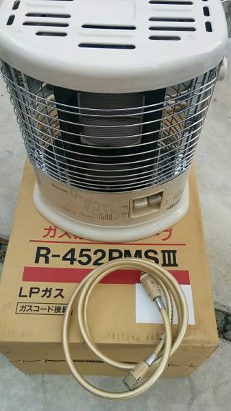 リンナイ　ガスストーブ　LPガス用　R-452PMSⅢ-401　動作確認済み ☆リンナイ R-452PMSⅢ-401 ガスストーブ LPガス用