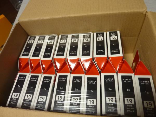 純正品セットCANON 【新品期限切れ】 Canon純正 BCI-19 ブラック17個
