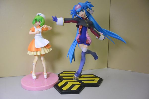 フィギュア マクロスF/ランカ リー/クランクラン8個 ジャンクの入札