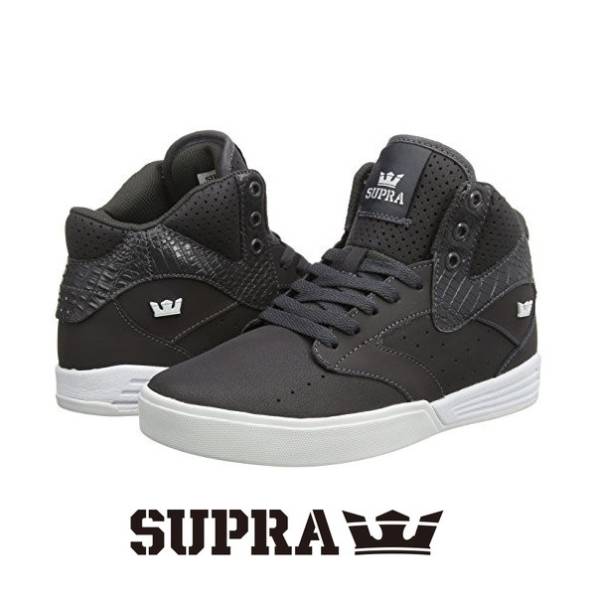 新品☆SUPRA 本革 ハイカットスニーカ 本物 US8（26.0cm）