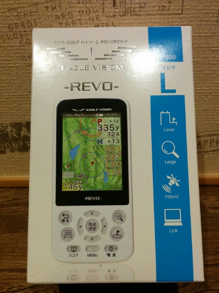 GPS GOLF NAVI&RECORDER EAGLE VISION-REVO- [EV-522]