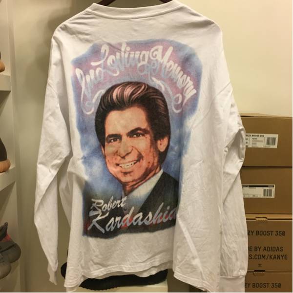 Kanye pablo donda west ロンT tee XL West(カニエ・ウェスト)の［Ye 