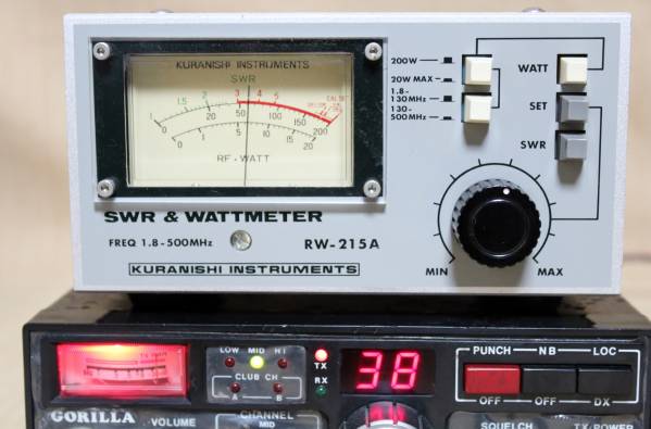 CB無線機 GORILLA ゴリラ 65W 28MHz改造用 NASA4ピン