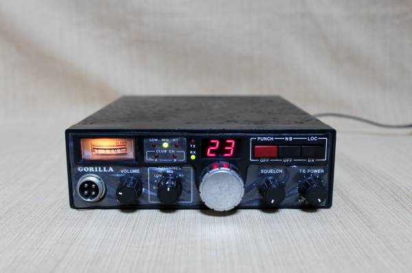 CB無線機 GORILLA ゴリラ 65W 28MHz改造用 NASA4ピン