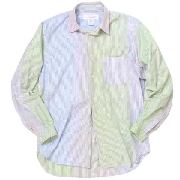 COMME des GARCONS SHIRT ストライプシャツ ギャルソン sizeS 【公式通販】