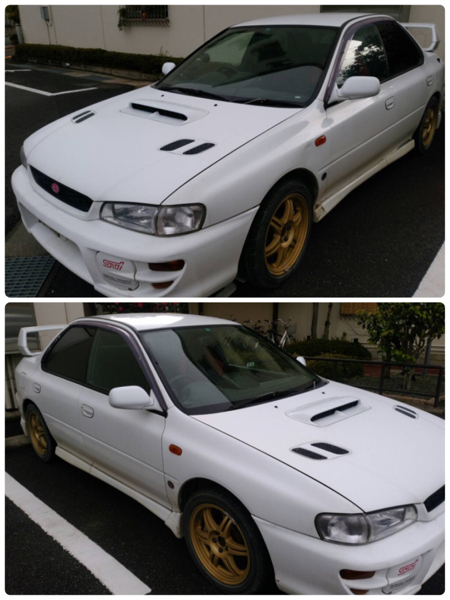 不動車 部品取り インプレッサSTI VerⅤ GC8