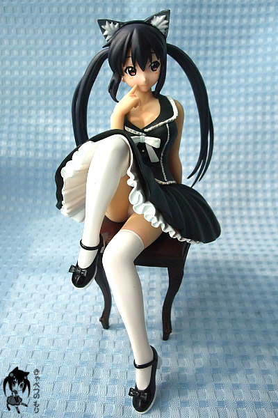 けいおん　中野梓　改造フィギュア　【ゴスロリ】