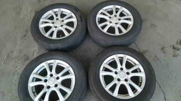 ProGet☆15×6J■PCD114.3☆5穴■＋43☆195/65/15■4本☆6部山