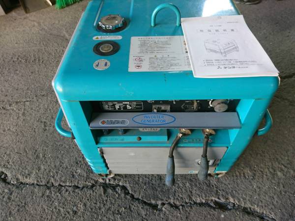 デンヨー エンジン溶接機兼発電機 GAW-150ES 100V 50⁄60Hz デンヨー 