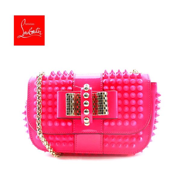 1円～☆美品☆ クリスチャンルブタン スウィートチャリティ ショルダー 