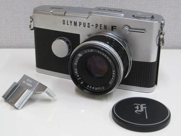 1円~OLYMPUS PEN-FT + F.Zuiko Auto-S 38mm f1.8 ハーフ判銘機