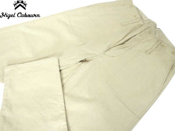 定価2.9万(ナイジェルケーボン)WW1 PANT MOLESKIN パンツ34