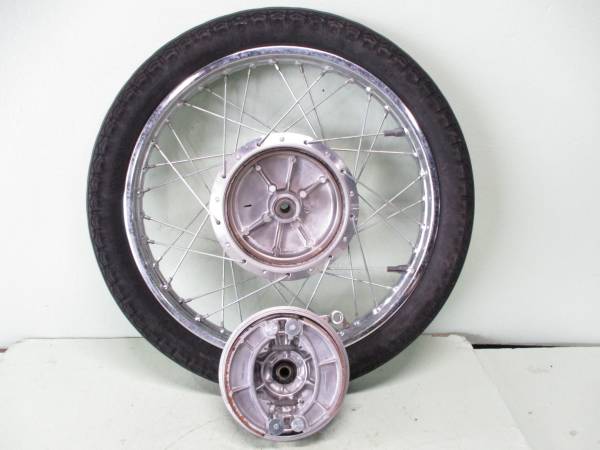 GT380 B7 純正フロントフェンダー 当時物 19インチ用 サンパチ
