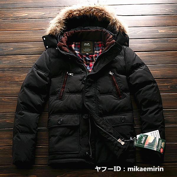 JEEP 裏地 ファー Polar Bear Hood Jumper ダウン ジャンバー (JEEP 最