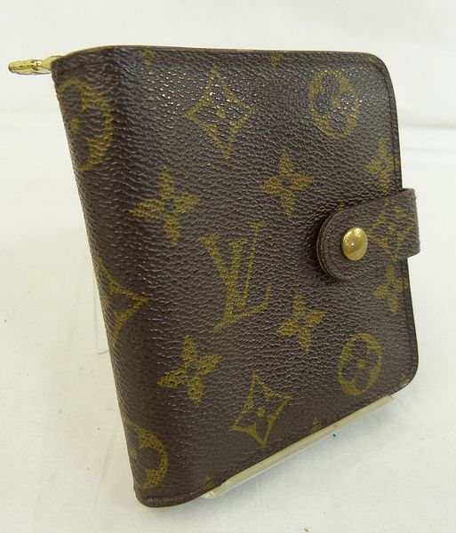 ヴィトン☆モノグラム/コンパクトジップ/M61667/中古（R11242）