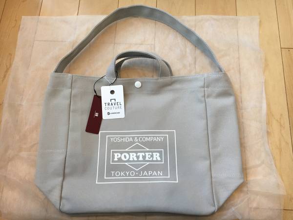 【新品】アーバンリサーチ ポーター キャンバス トート M グレー　送料一律