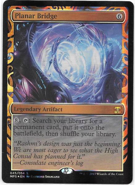 次元橋/Planar Bridge/MPS/MTG/英語版/枠部分光沢