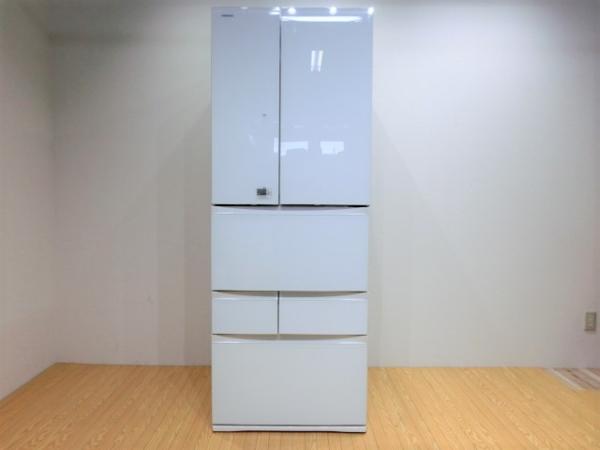 激安 AA02459 東芝 ノンフロン冷凍冷蔵庫 GR-J560FV(ZW) 2016年製 高年 