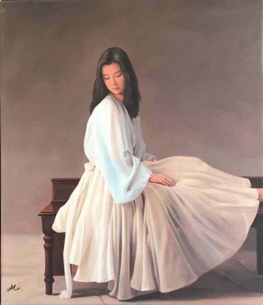 ◎◎森本草介◎◎『未来』◎◎油彩画/肉筆画◎◎《F10号◎逸品