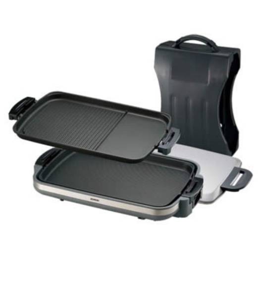 【新品未開封】象印 ホットプレート『やきやき』ステンレスグレー 業界最大クラス幅48cm EA-DT20-XL