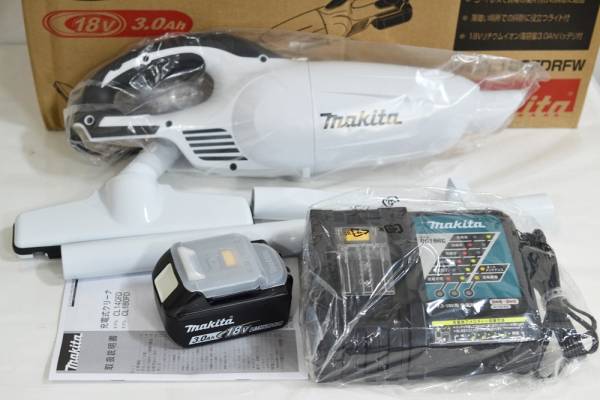 ☆未使用☆未開封☆マキタ充電式クリーナー　CL180FDRFW☆値下げ マキタ CL180FDRFW 充電式クリーナー 18V 新品