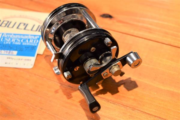 【程度良好】アブ アンバサダー 5000C エビスフィッシング 831200 エコノマイザー付 Abu Ambassadeur オールド ビンテージ トップ EBISU