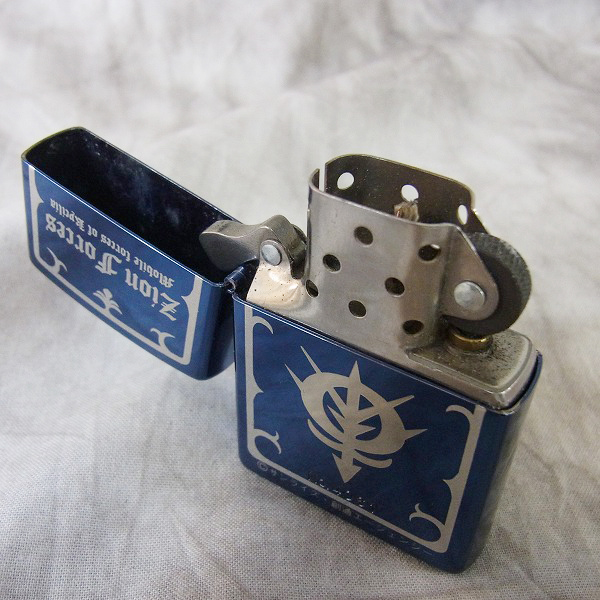 激安特注 ZIPPO/ジッポー ガンダムジオン公国軍エンブレム オイル