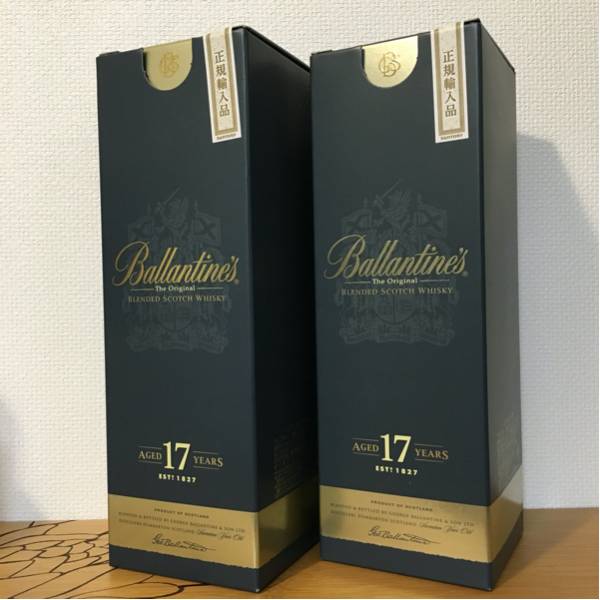 「正規輸入品」スコッチウィスキー バランタイン17年×2本 新品
