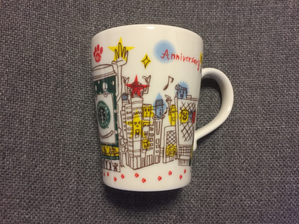 スターバックス渋谷☆SHIBUYA TSUTAYA 10周年マグカップ限定 