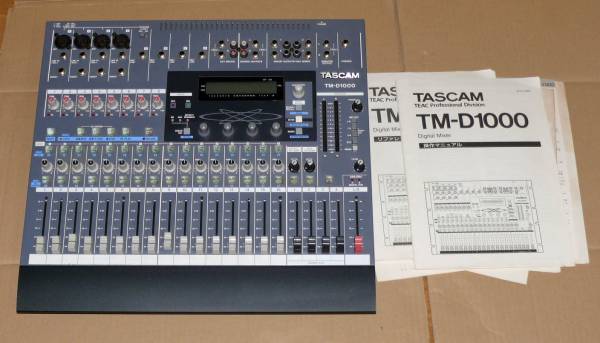 TASCAM デジタルミキサー TM-D1000 その1 【公式通販】