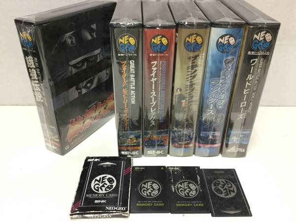ネオジオ カセット 6本セット ネオジオ本体 2Pコントローラ ソフト6本