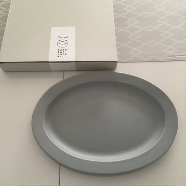 sakuzan グレー プレート 新品未使用_1