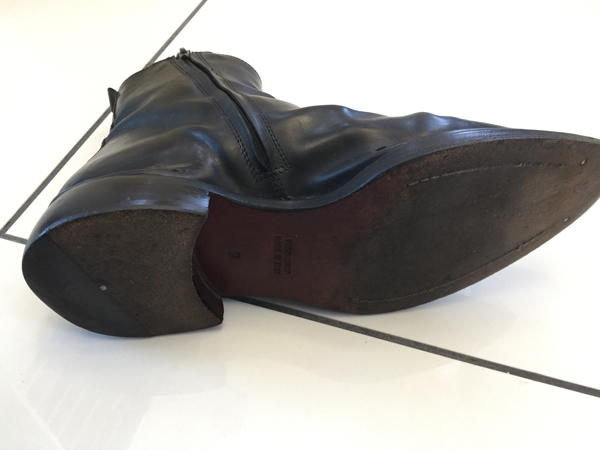 COSTUME NATIONAL HOMME(コスチュームナショナルオム) ショートブーツ サイズ7 ブラック