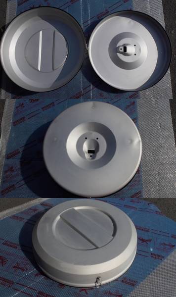 背面用 タイヤカバー ランドクルーザー 80系 アルミ 使用可能 汎用 純正？ 外品？ ランクル