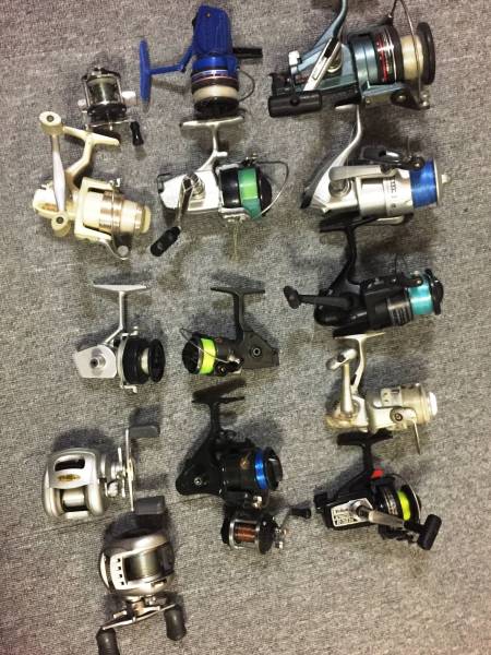 在庫処分/リール/釣具/まとめ売り/15点セット