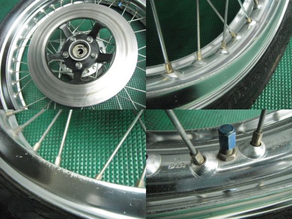 CB250T ホーク エキセル EXCEL Hリム フロントホイールセット（HAWKⅡ