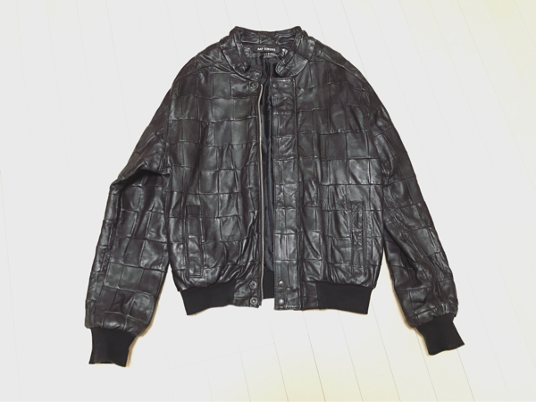 RAF SIMONS 1999SS 初期 「KINETIC YOUTH」パッチワークレザー 
