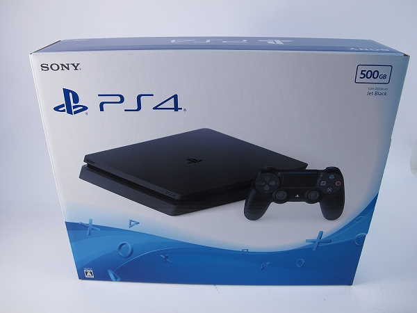 新型 PS4 本体 未使用 プレイステーション4 500GB ブラック f