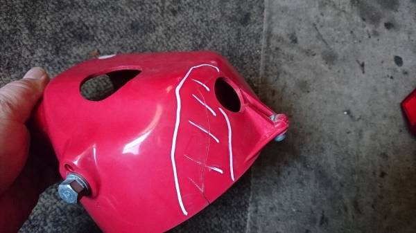 MD50 郵政カブ ヘッドライトカバー ジャンク (MD90)(ヘッドライト 