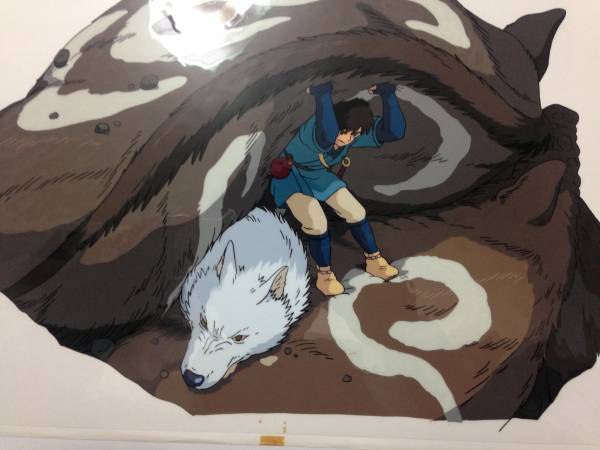 ジブリ7☆ もののけ姫 アシタカ セル画☆（検索: スタジオジブリ セル