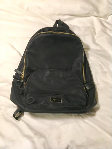 【美品】アニエスベー リュック 黒