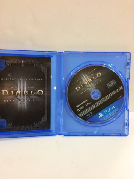 PS4 DIABLOⅢ ディアブロ3 リーバーオブソウルズ 中古 定形外送料無料