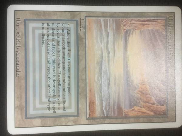 MTG/リバイズド/Underground sea/英語即決/2枚まで/NM